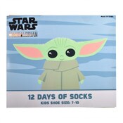 Wholesale - THE MANDALORIAN 12-DAYS OF SOCKS BOX SET SIZE 4-6, UPC: 193159145583